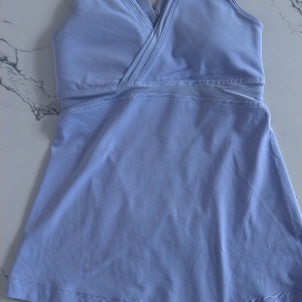 lululemon athletica Light Blue Tank Top